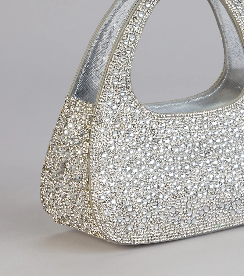 Shine Supply Rhinestone Tote Bag