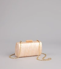 Major In Vibe Marble Clutch
