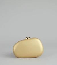 Black Tie Ready Metallic Clutch