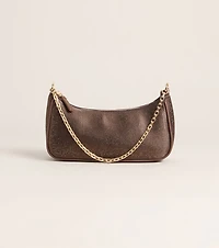 On The List Rhinestone Shoulder Bag