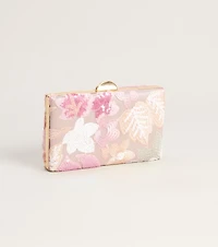 Garden Party Glam Floral Clutch