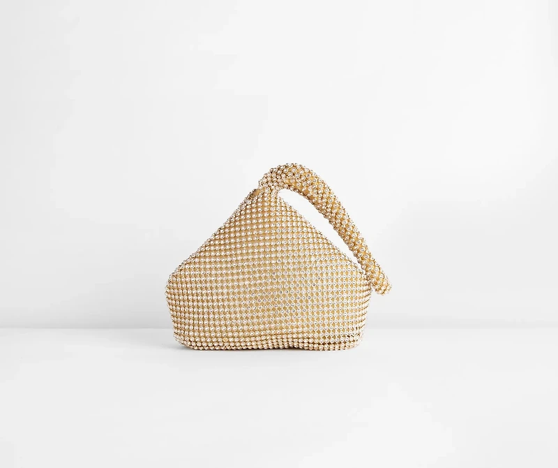 Crazy For Rhinestones Wristlet