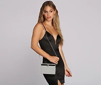 Sparkle On Box Purse