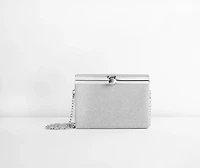 Sparkle On Box Purse