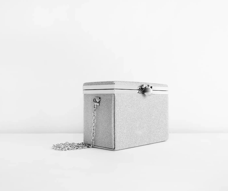 Sparkle On Box Purse