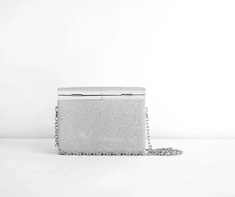 Sparkle On Box Purse