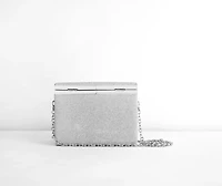 Sparkle On Box Purse