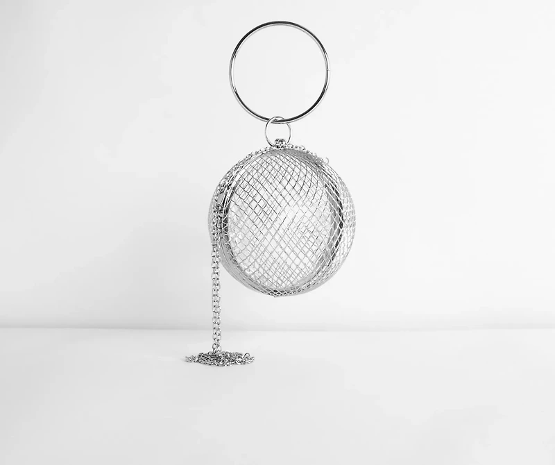 Can't Be Caged Sphere Clutch