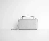 'Tis The Season To Sparkle Glitter Clutch