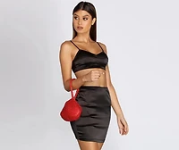 Crazy For Rhinestones Wristlet