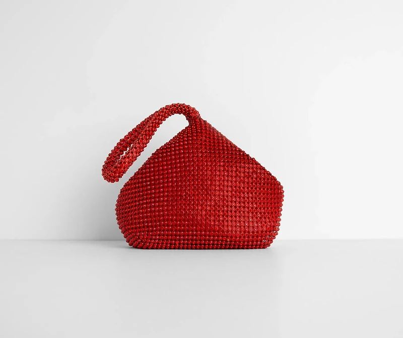 Crazy For Rhinestones Wristlet