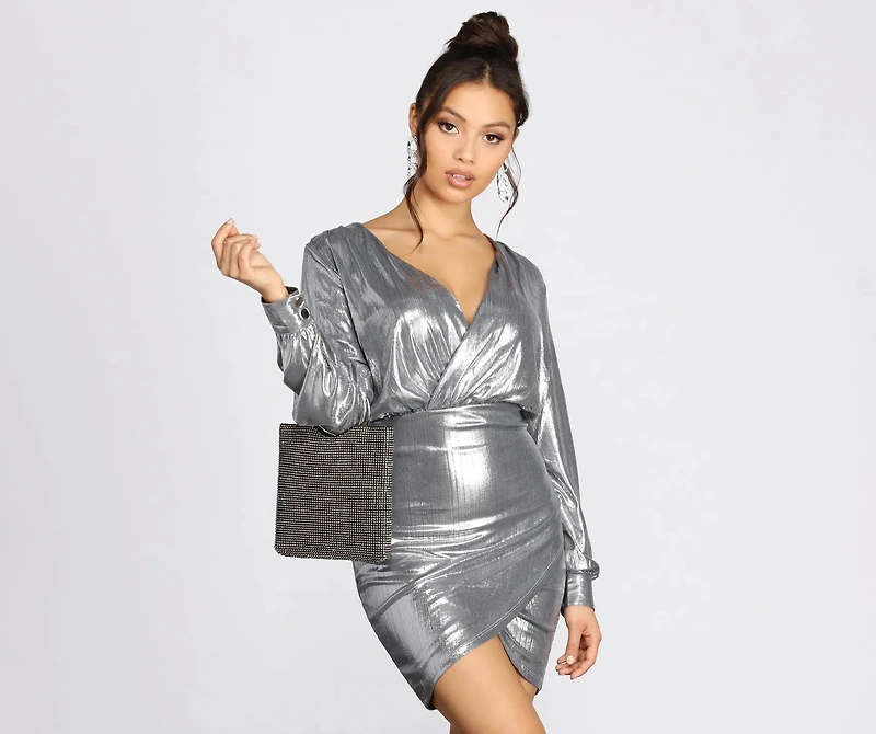 They Don't Know Rhinestone Mesh Tote