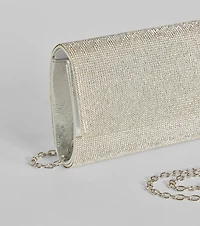 Luxe Glamour Rhinestone Box Clutch