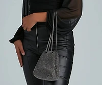 Rise And Shine Mesh Bucket Bag