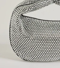 Twinkle Glam Rhinestone Knot Handbag