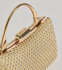 Glitz And Glam Rhinestone Clutch