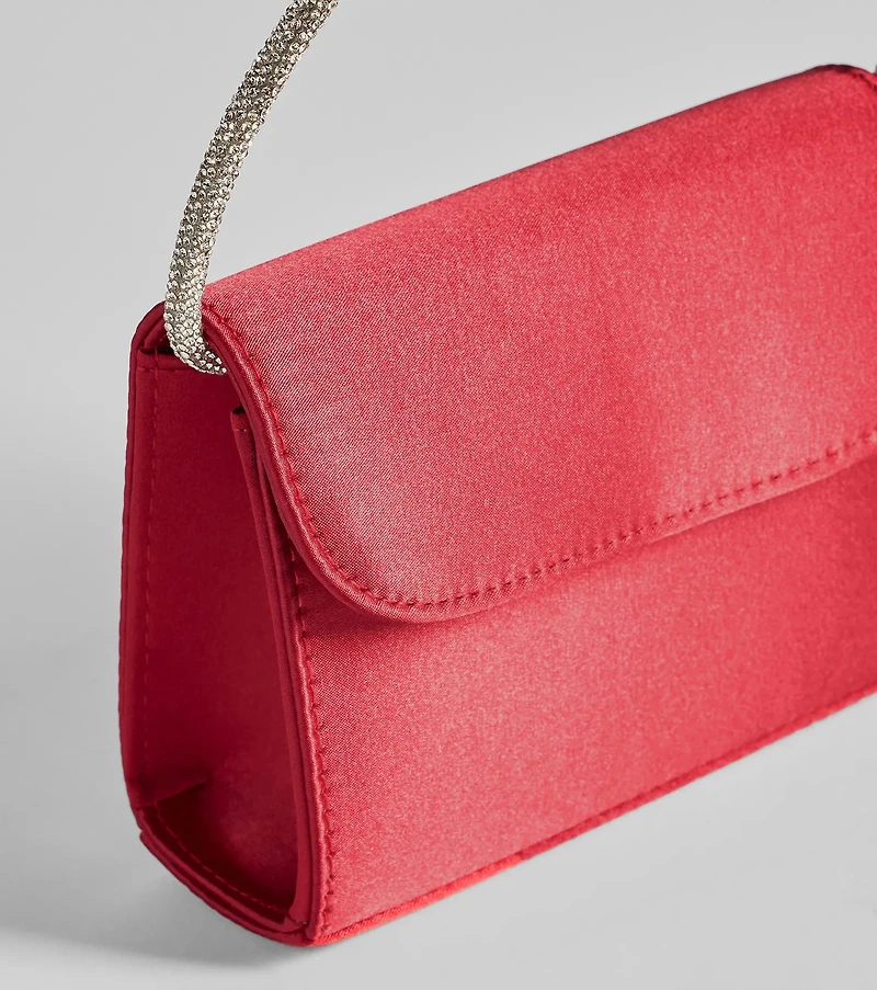 Stylish Endeavor Rhinestone Top Handle Handbag