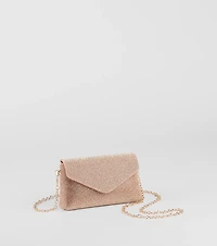 Sparkle Effect Rhinestone Crossbody Purse