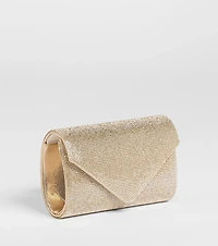 She's Ready Rhinestone Mesh Clutch
