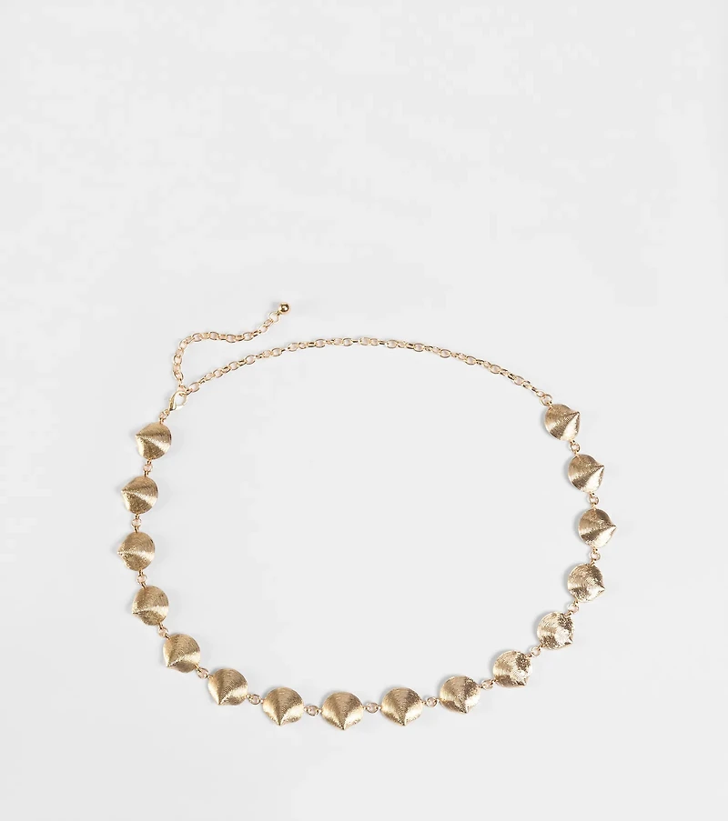 All For Charm Shell Chain Belt