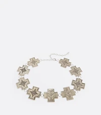 Desert Babe Cross Concho Belt