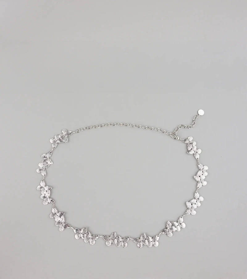 Cutest Look Butterfly Chain Belt