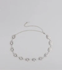 Glam Roots Rhinestone Concho Belt