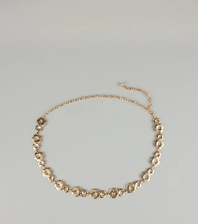 Bloom Babe Flower Chain Belt