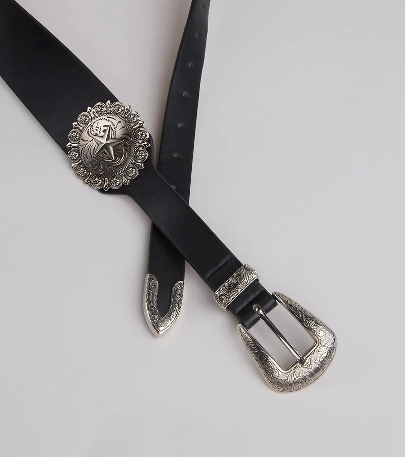 Star Power Concho Belt