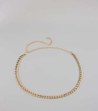 Classic Staple Cuban Chain-Link Belt