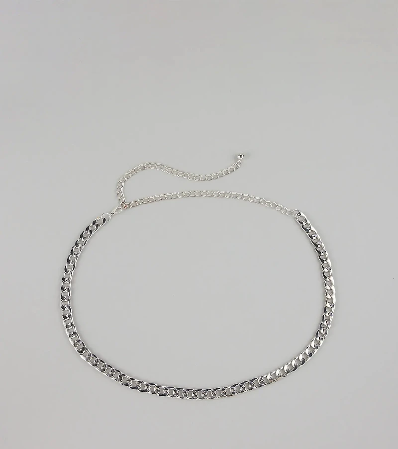 Classic Staple Cuban Chain-Link Belt