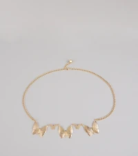 Chic Daydream Butterfly Chain Belt