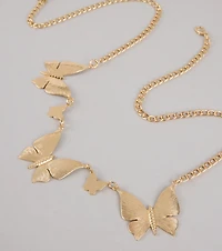Chic Daydream Butterfly Chain Belt