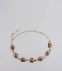 Southern Wind Statement Concho Chain Belt