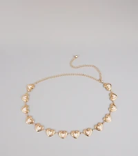Wanderlust Dreams Heart Chain Belt
