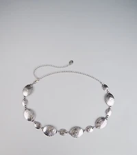Gilded Elegance Medallion Chain Belt