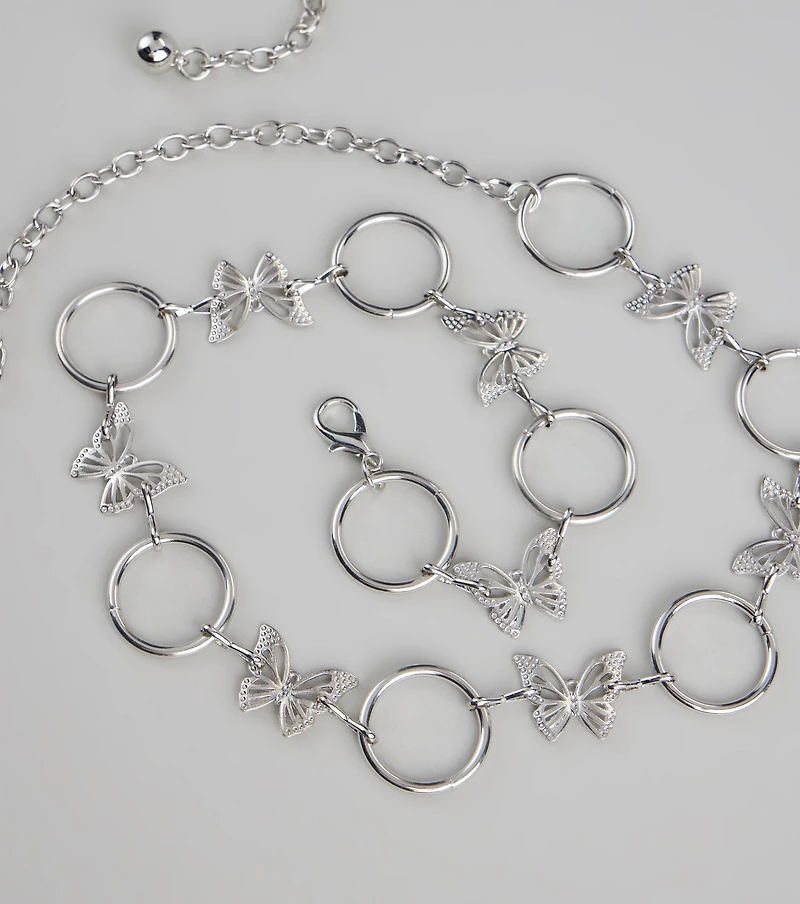 Flutter Vibes Butterfly Hoop Belt