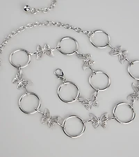 Flutter Vibes Butterfly Hoop Belt
