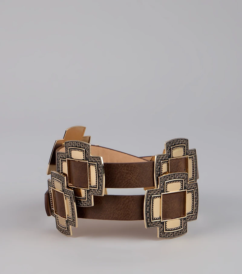 Golden West Concho Belt