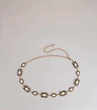 Desert Muse Stone Concho Chain Belt