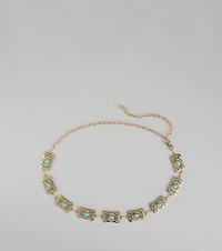 Wild Spirit Concho Chain Belt