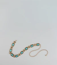 Boho Glow Turquoise Stone Chain Belt
