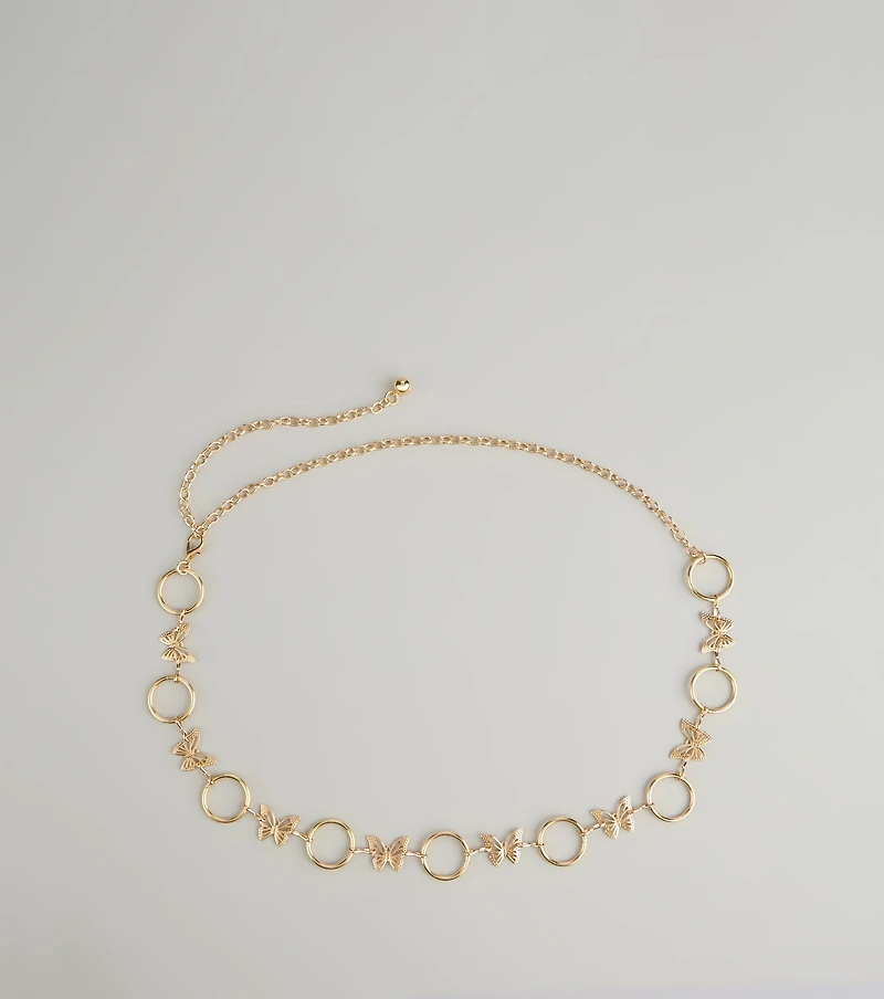 Flutter Vibes Butterfly Hoop Belt