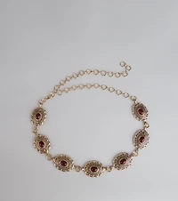 Southern Wind Statement Concho Chain Belt