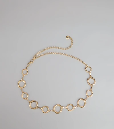 Loop It In Circle Chain Belt