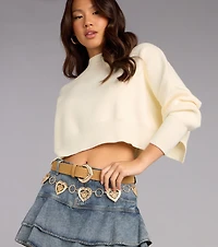 Buckle Up Etched Faux Leather Belt