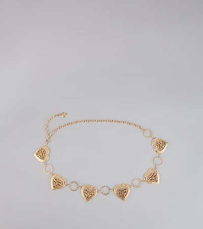 Heart to Heart Chain Belt