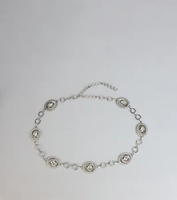 Rhinestone Rodeo Concho Belt