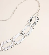 Sleek Statement Chain-Link Belt