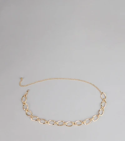 Easy Polish Diamond Cut Chain Belt